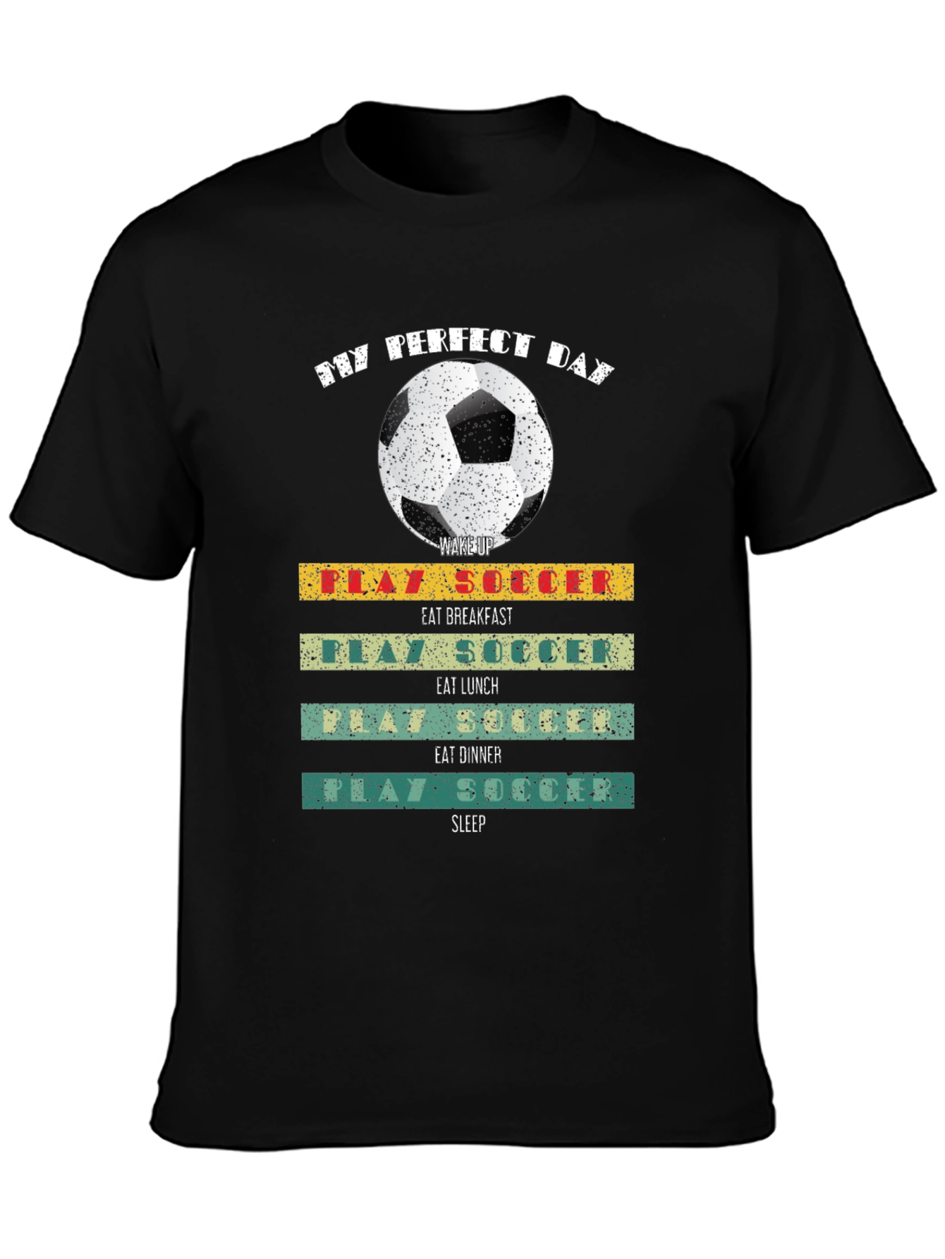 My Perfect Day Soccer Graphic Tee
