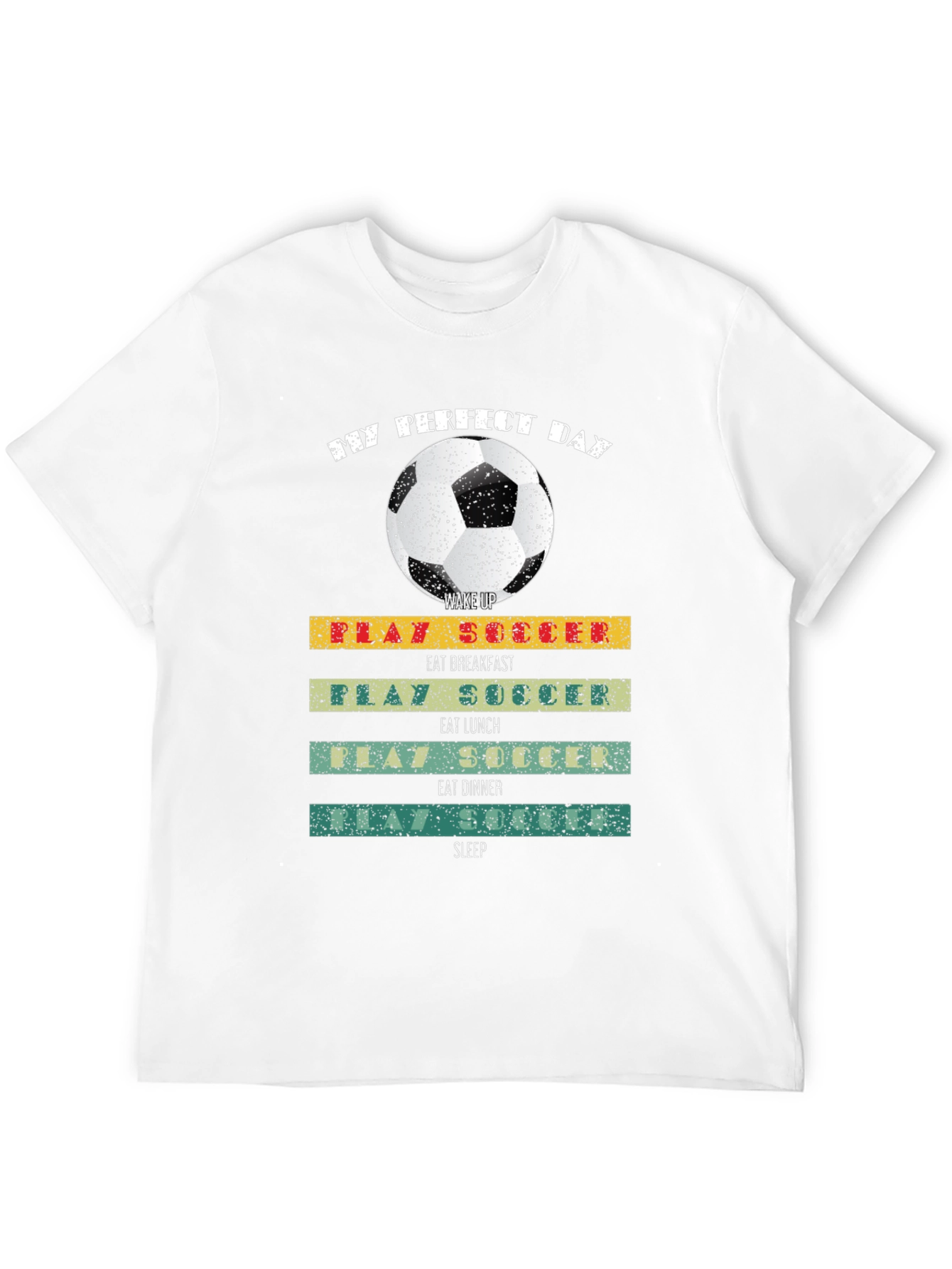 My Perfect Day Soccer Graphic Tee