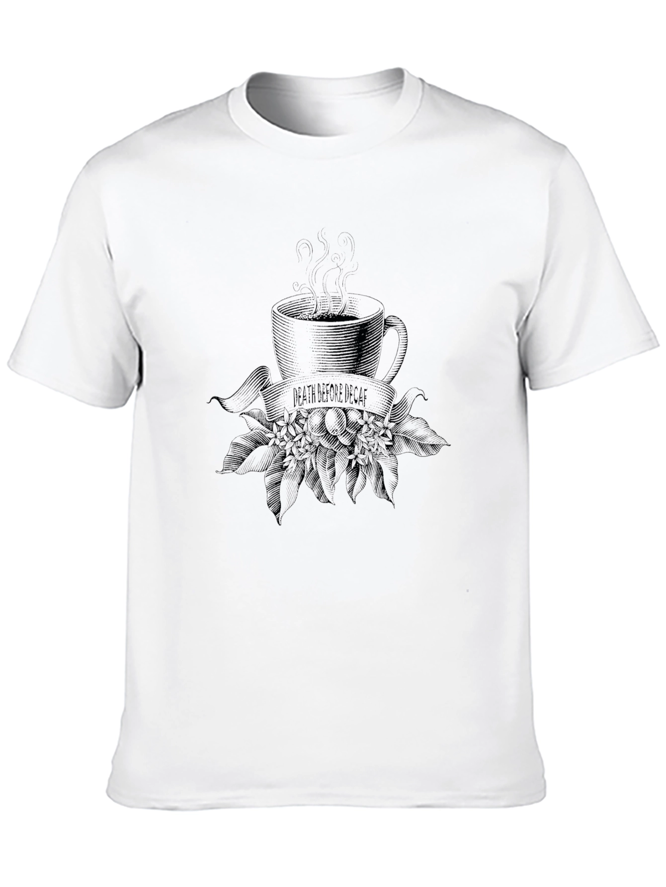 Death Before Decaf Coffee T-Shirt