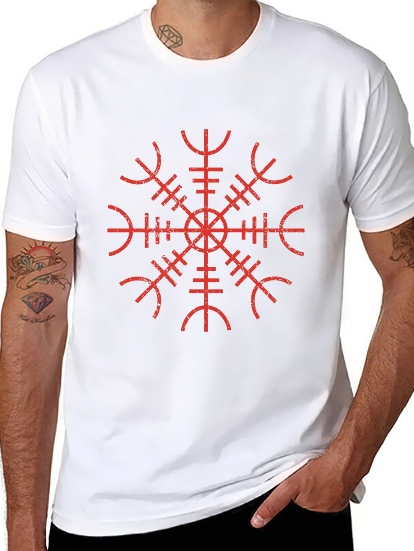 Vegvisir Viking Compass T-Shirt