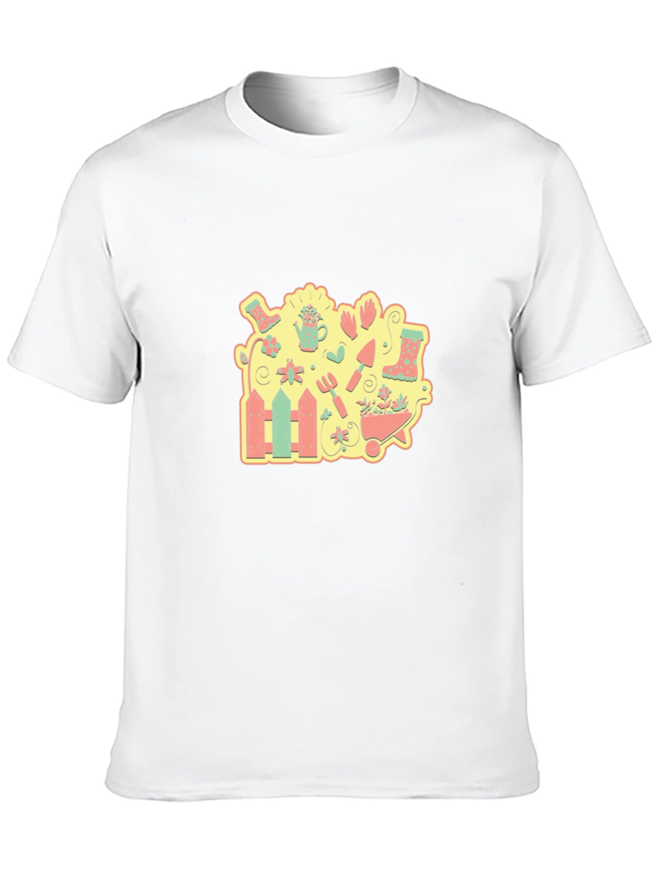 Gardening Graphic Tee - Black