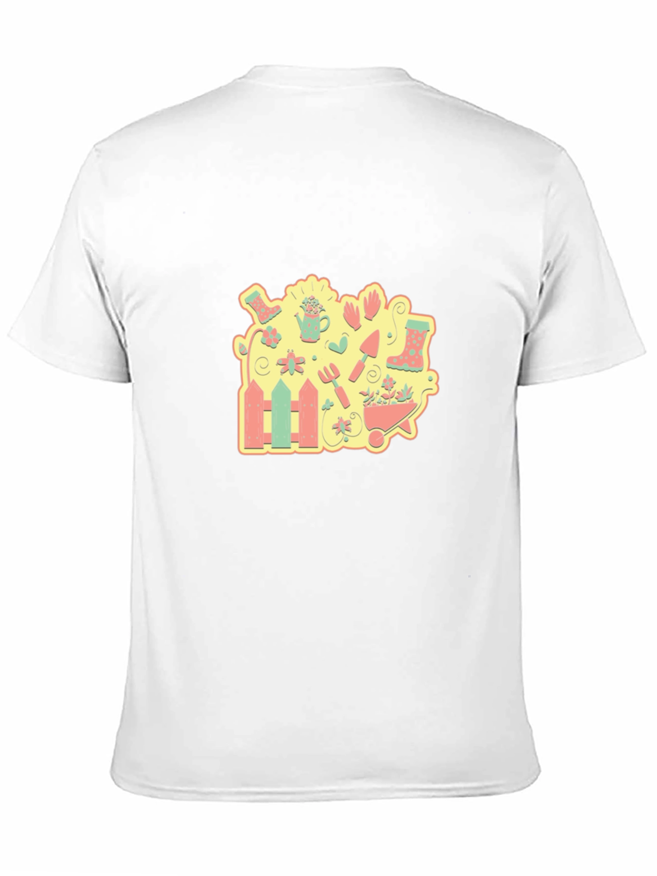 Gardening Graphic Tee - Black