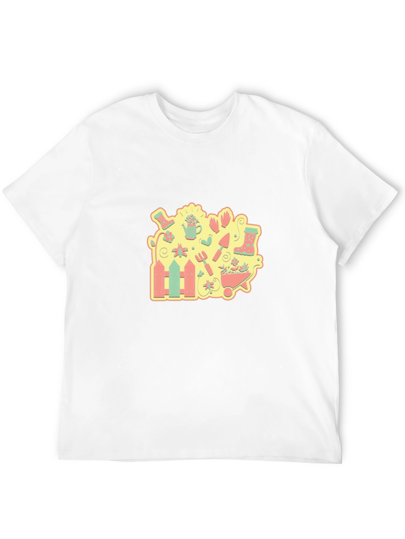 Gardening Graphic Tee - Black