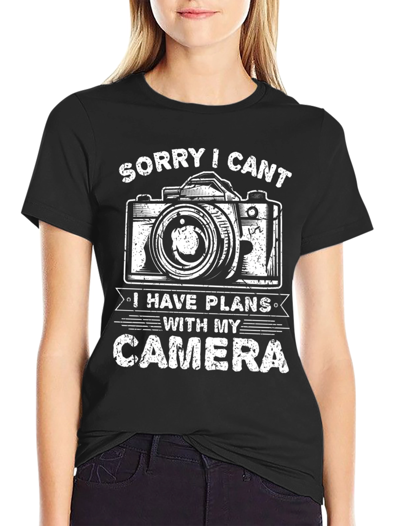 Camera Plans T-Shirt - Photographer Graphic Tee