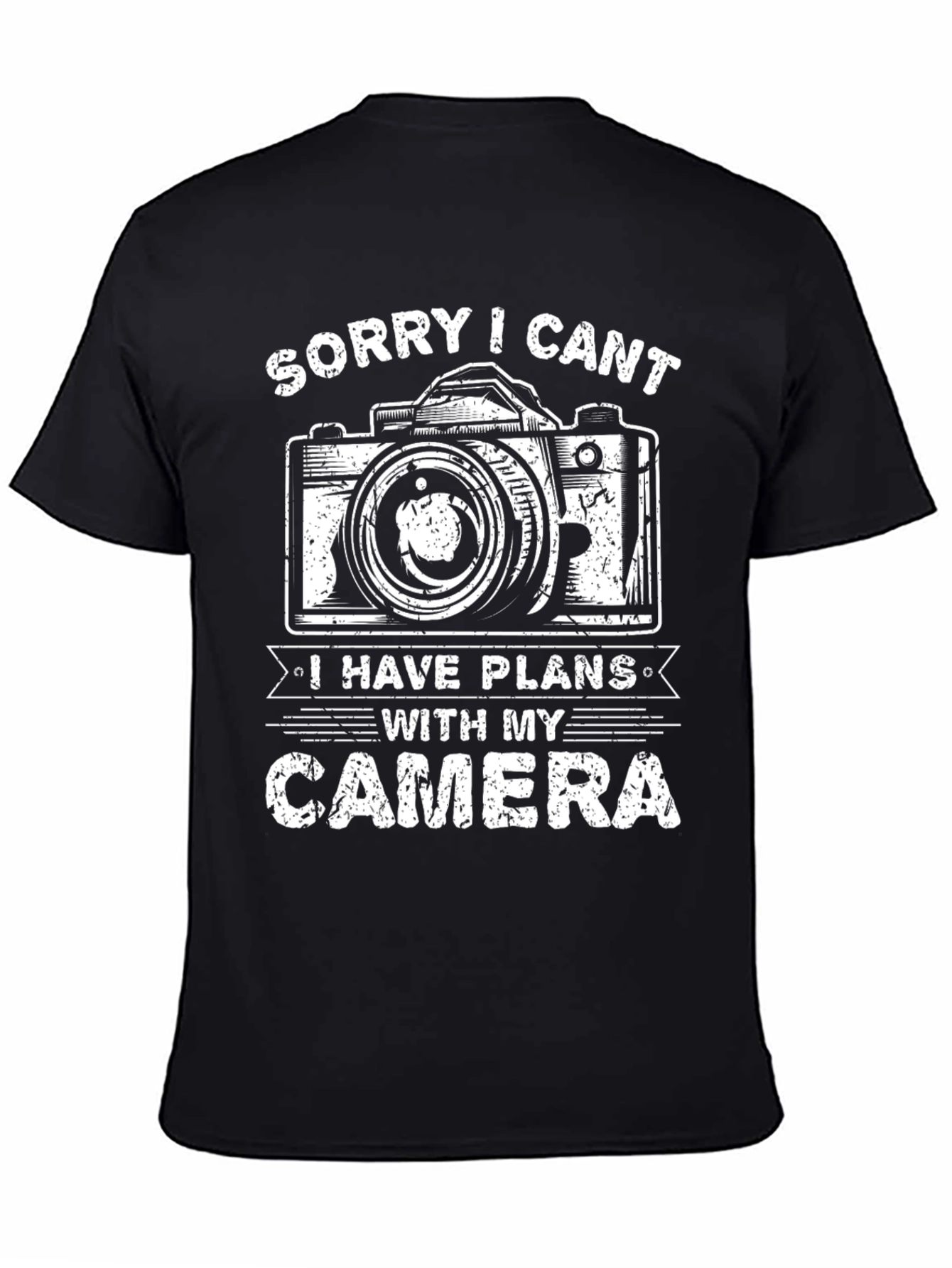 Camera Plans T-Shirt - Photographer Graphic Tee