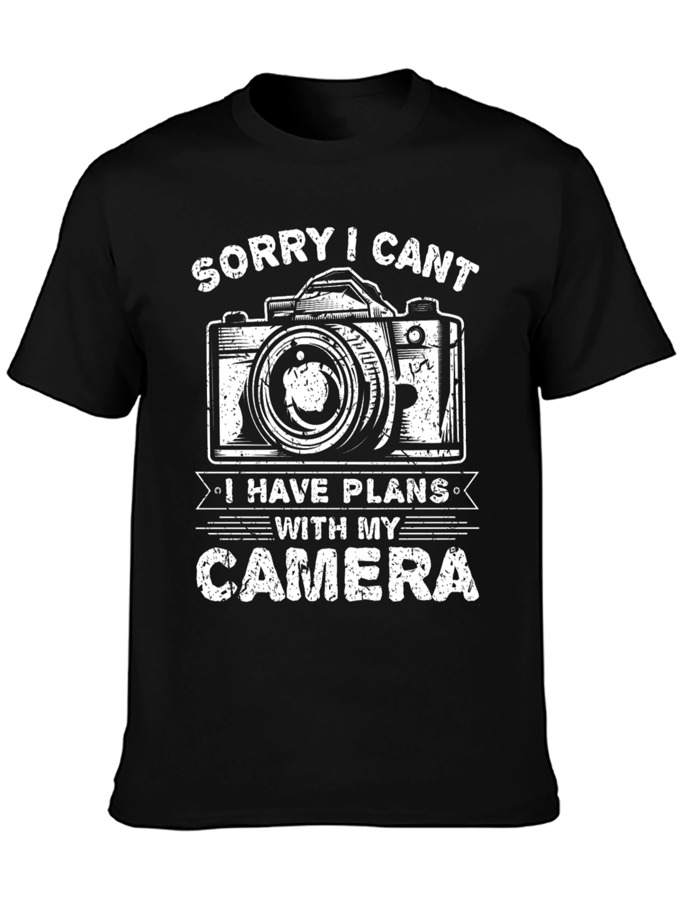 Camera Plans T-Shirt - Photographer Graphic Tee