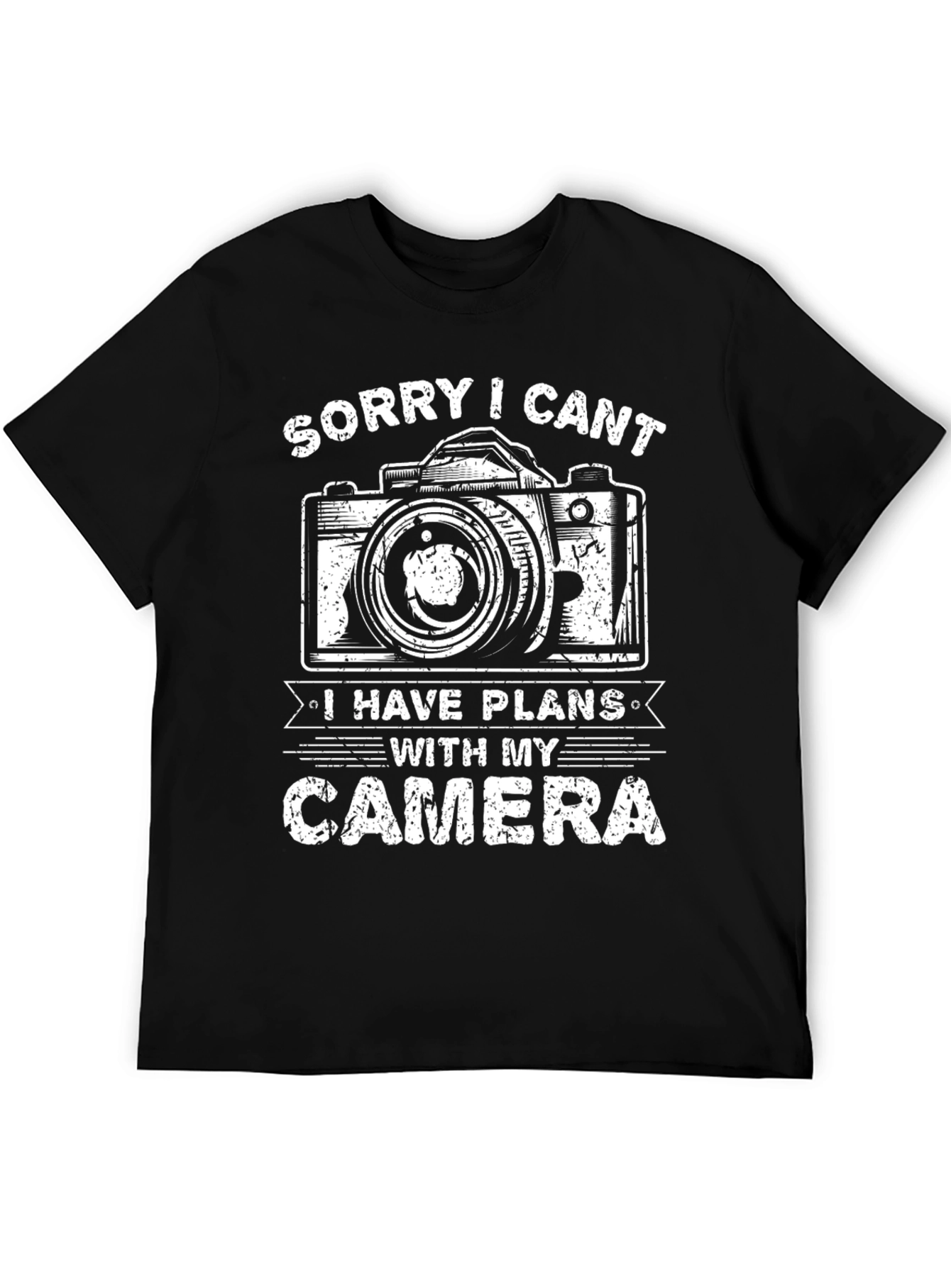 Camera Plans T-Shirt - Photographer Graphic Tee