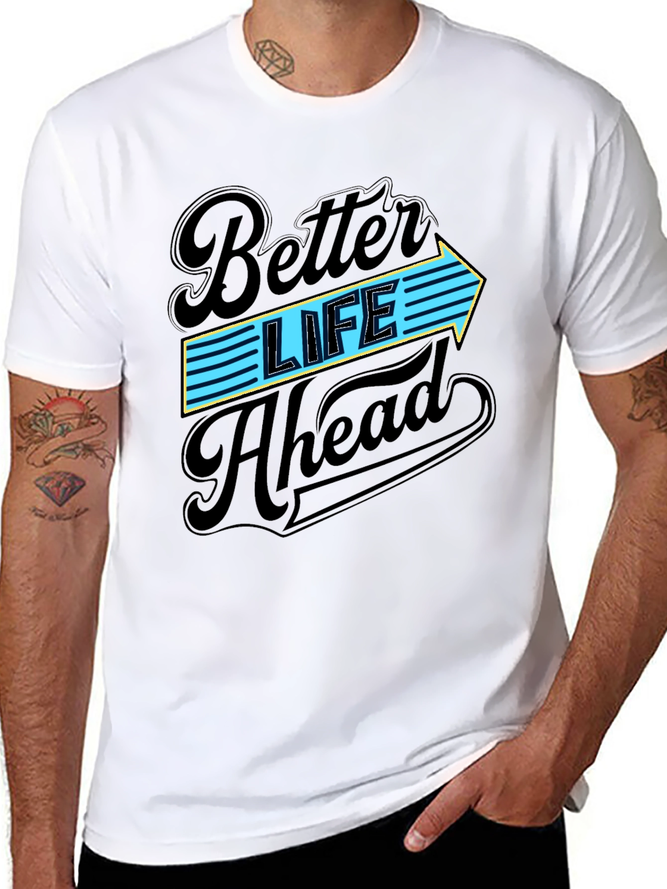 Better Life Ahead Graphic T-Shirt