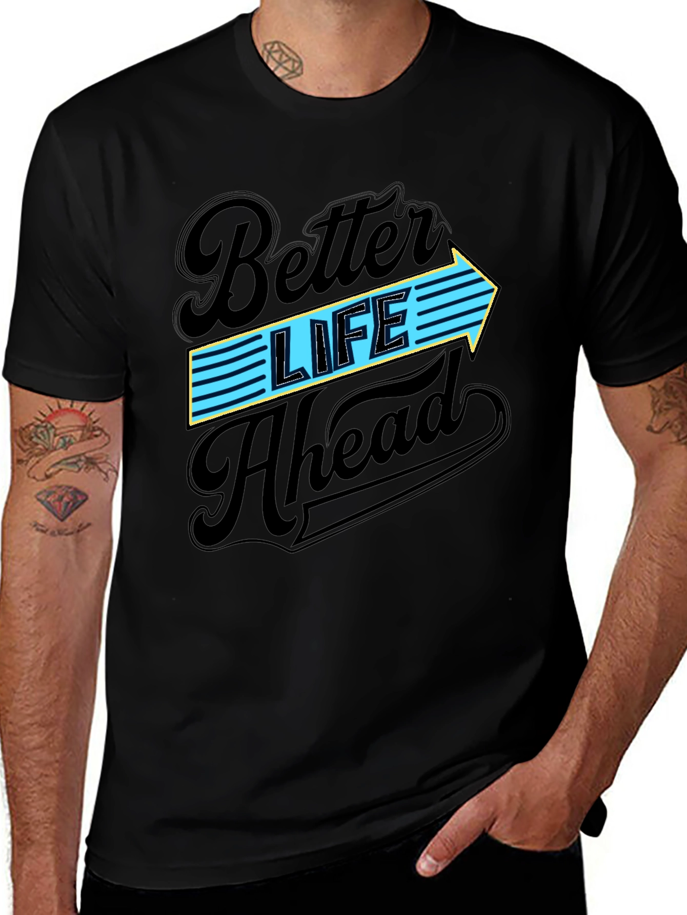 Better Life Ahead Graphic T-Shirt