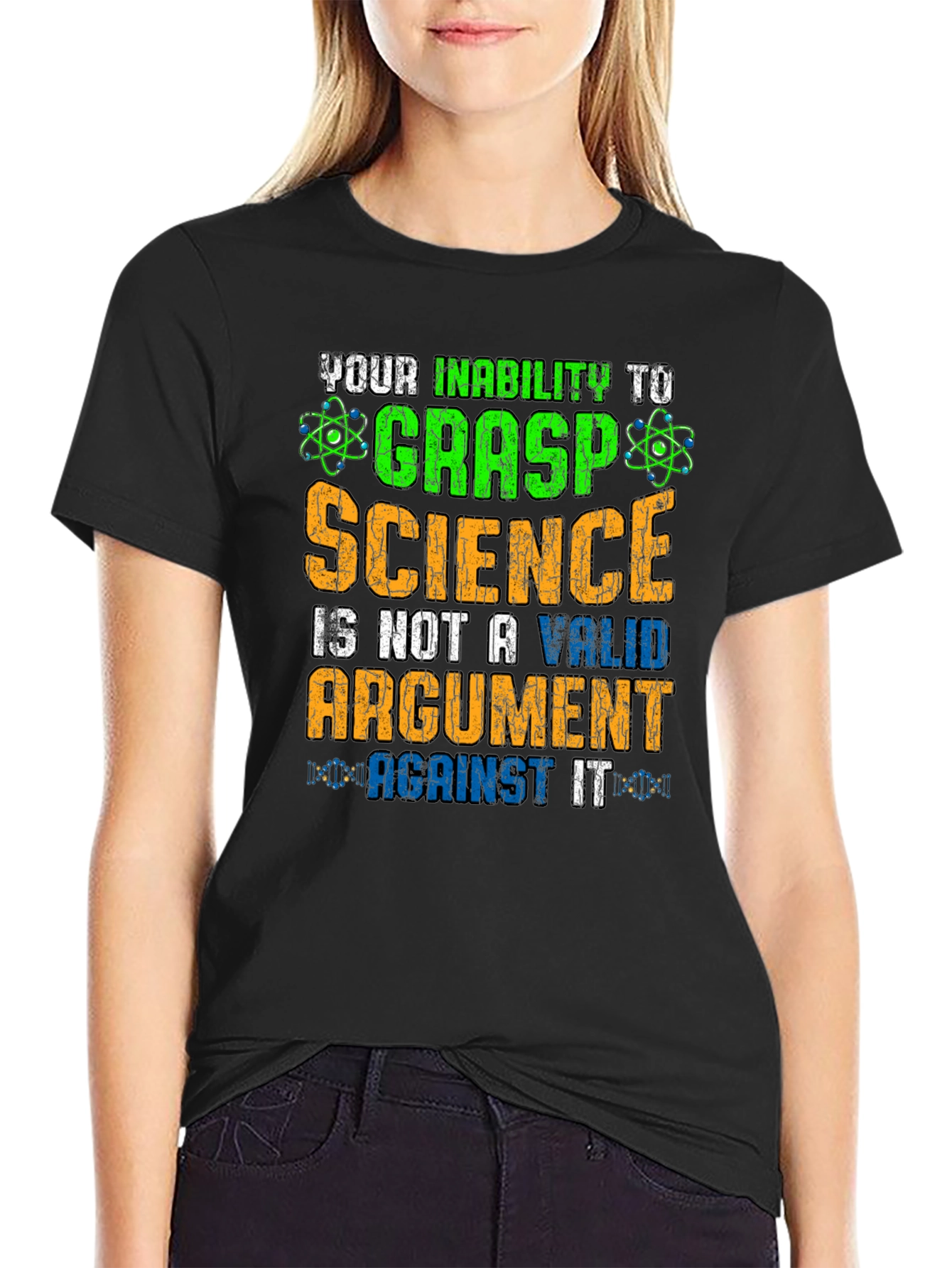 Science T-Shirt: Grasp Science Humor Tee