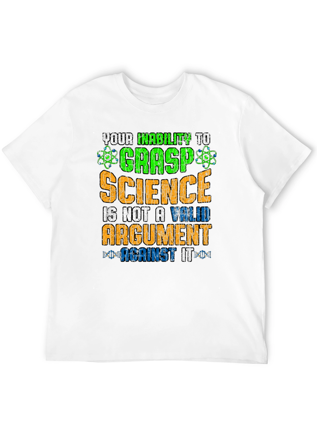 Science T-Shirt: Grasp Science Humor Tee
