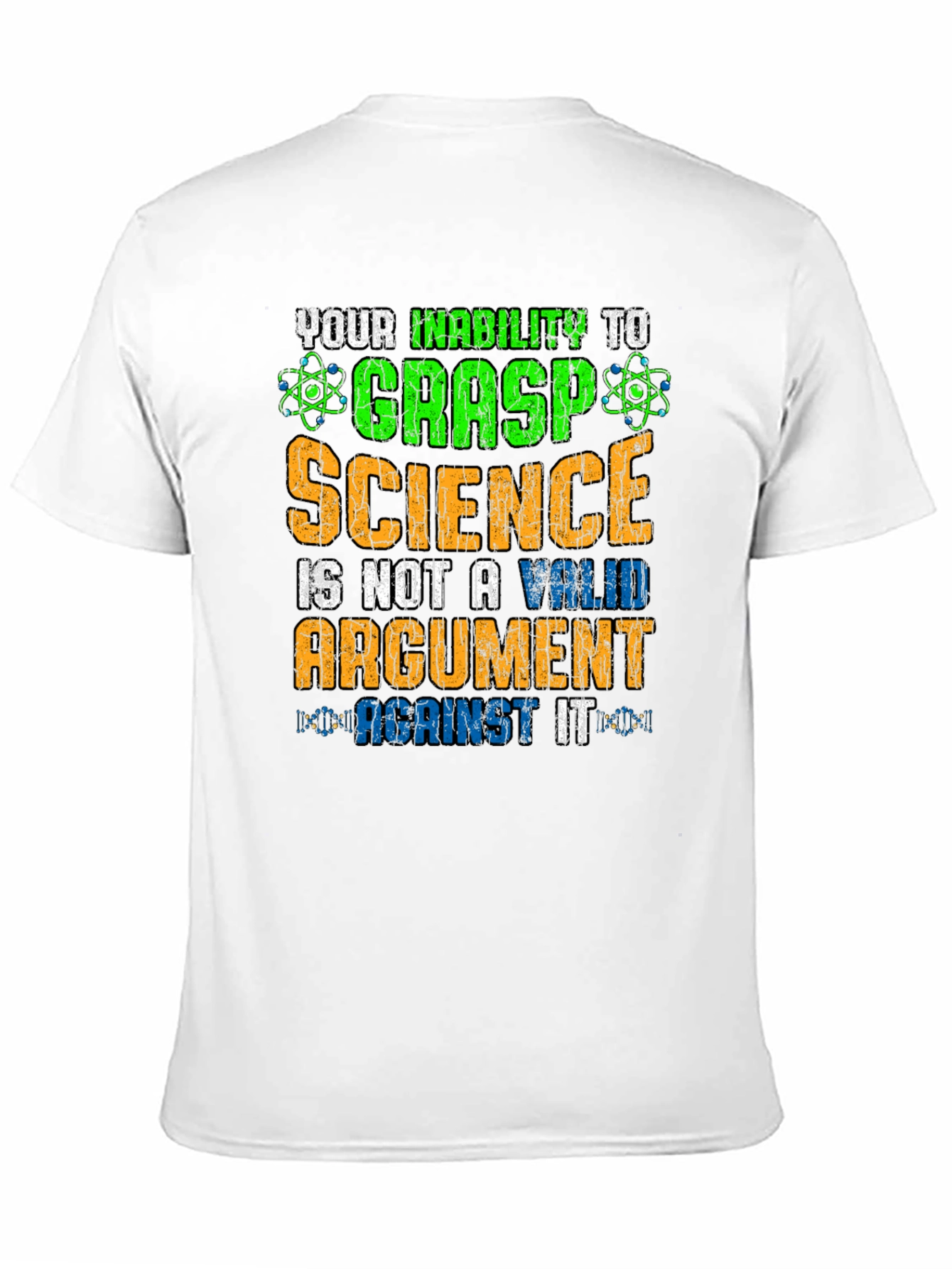Science T-Shirt: Grasp Science Humor Tee