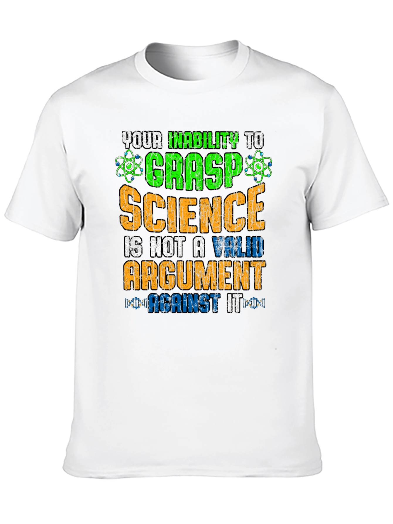Science T-Shirt: Grasp Science Humor Tee
