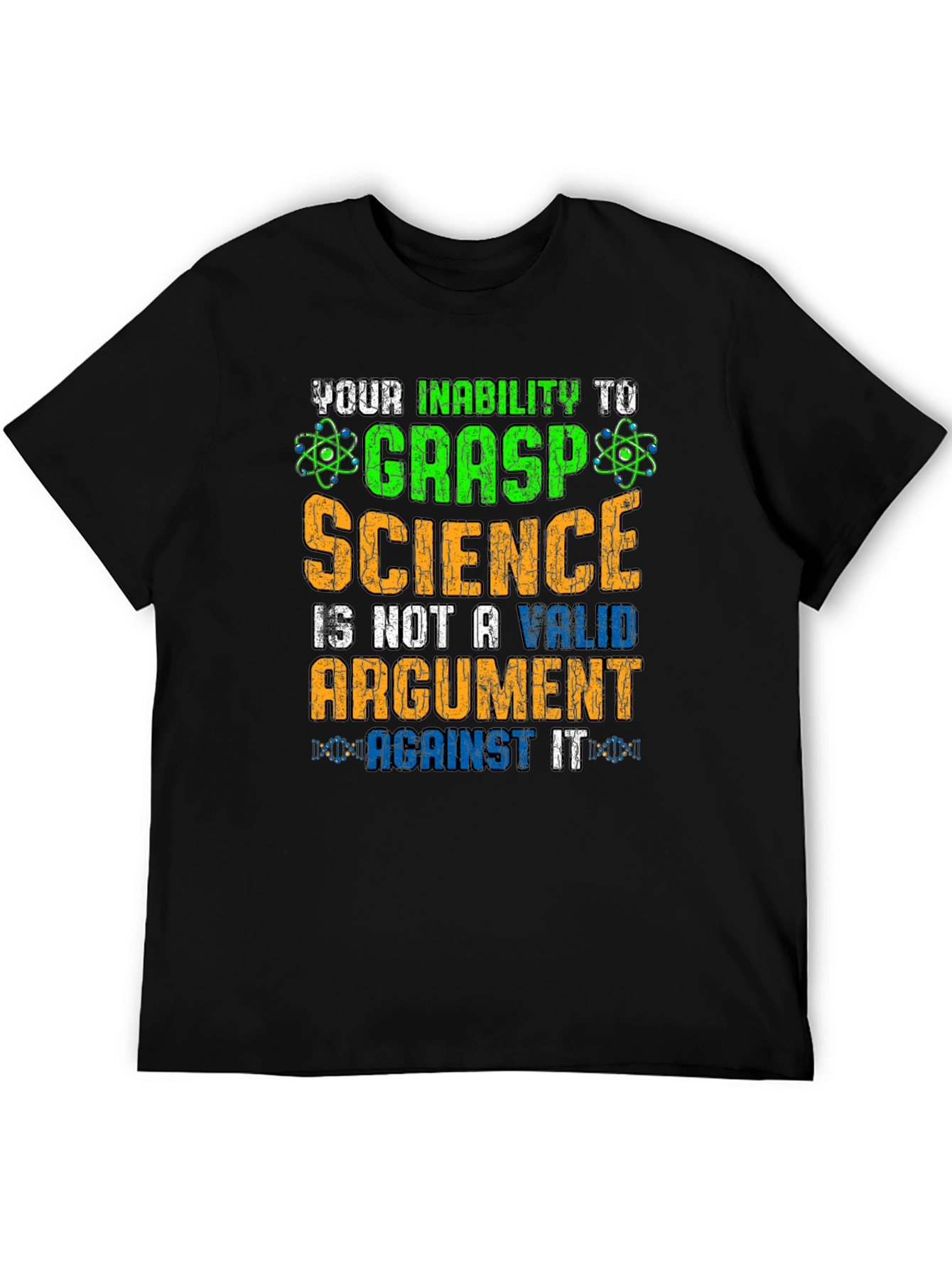 Science T-Shirt: Grasp Science Humor Tee
