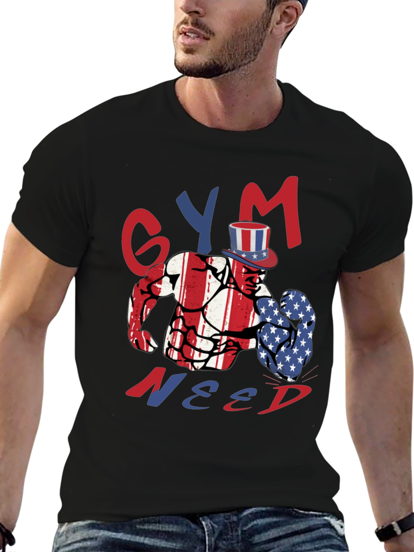 Patriotic Gym Need T-Shirt