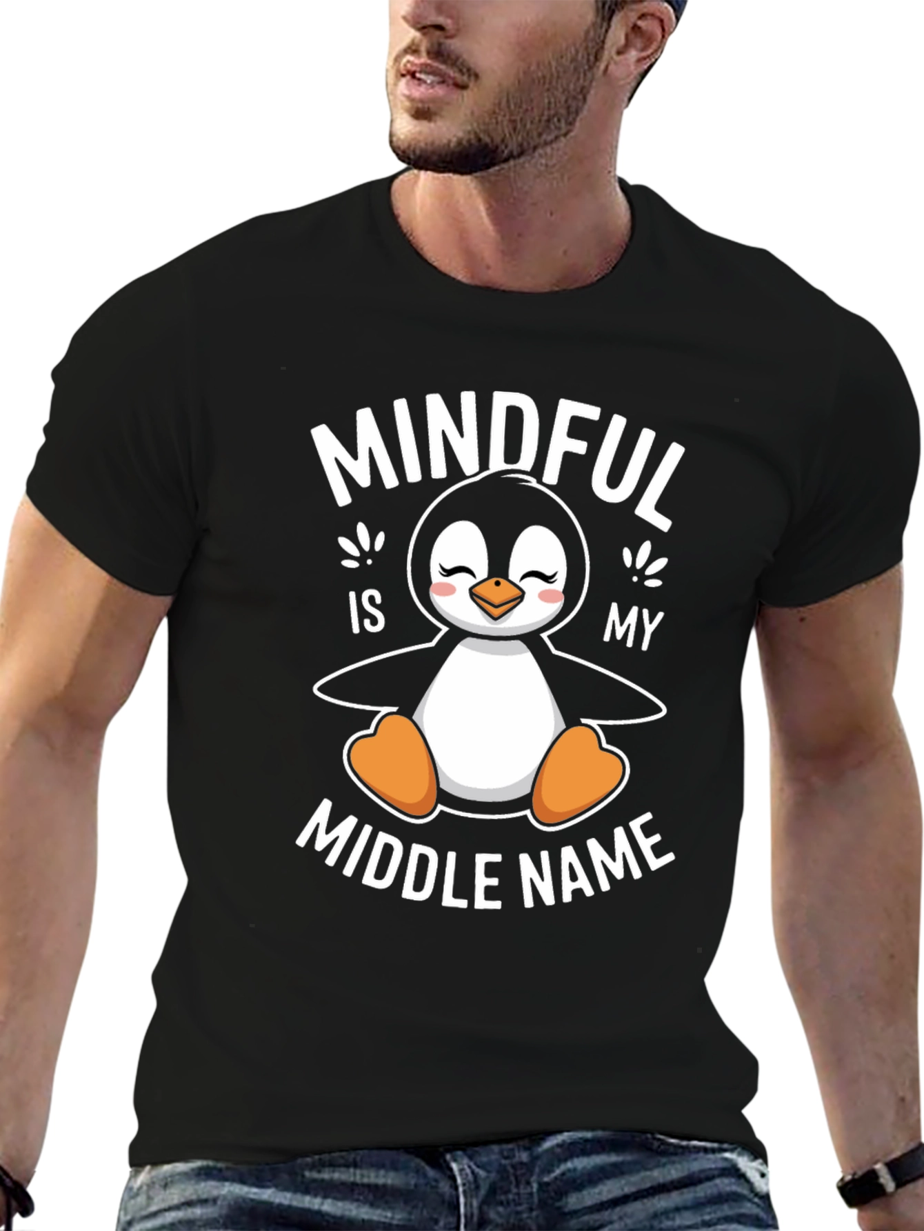 Mindful Penguin T-Shirt