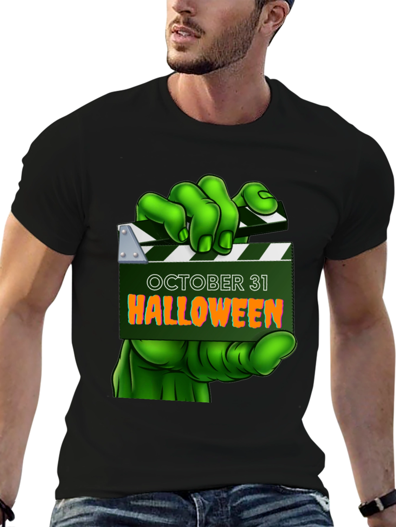 Halloween Movie Clapboard T-Shirt