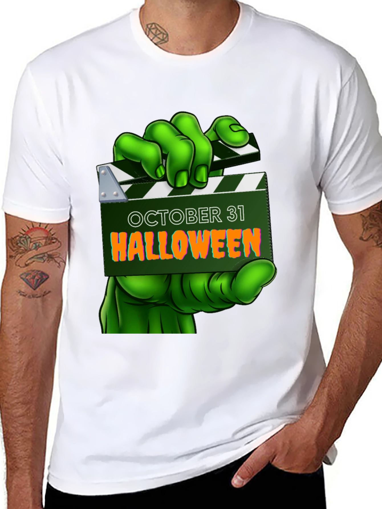 Halloween Movie Clapboard T-Shirt
