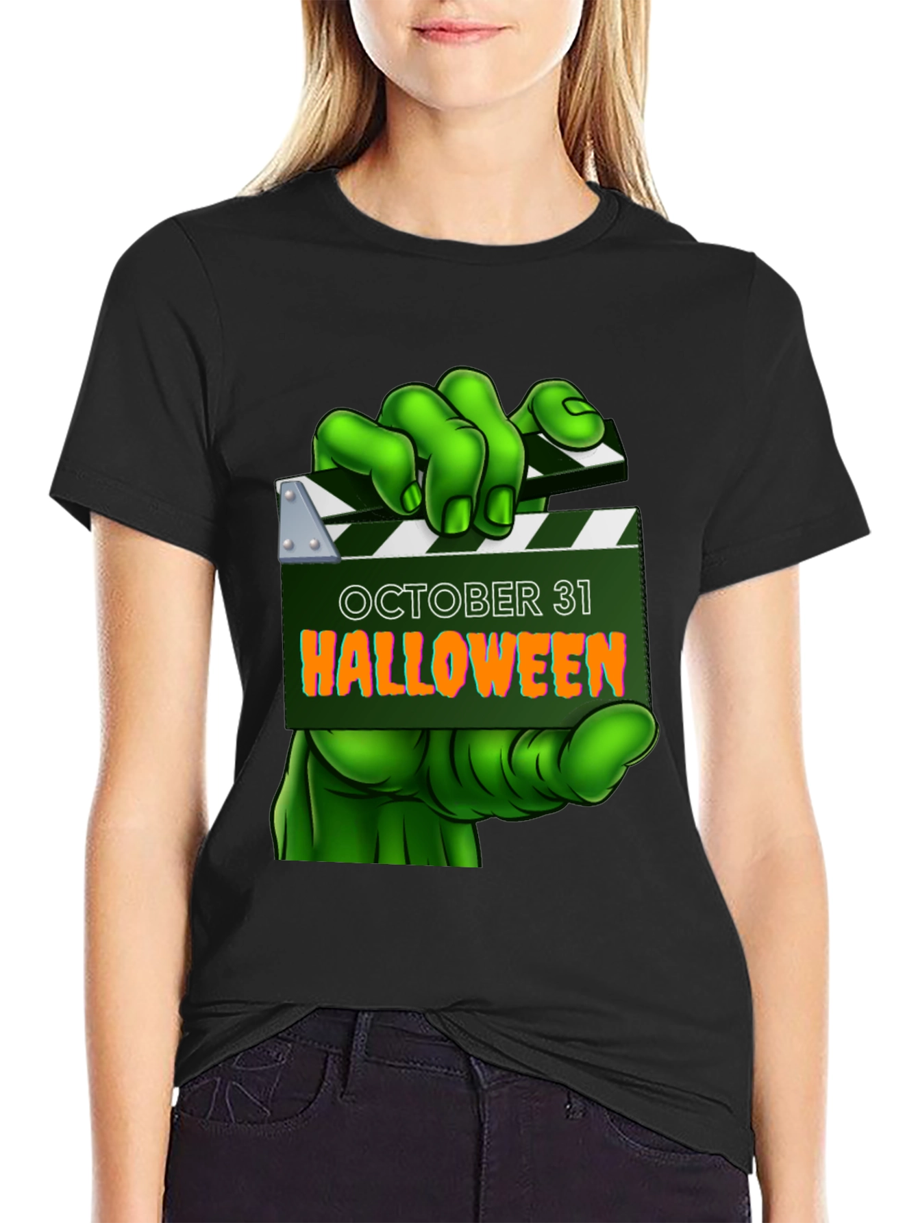 Halloween Movie Clapboard T-Shirt