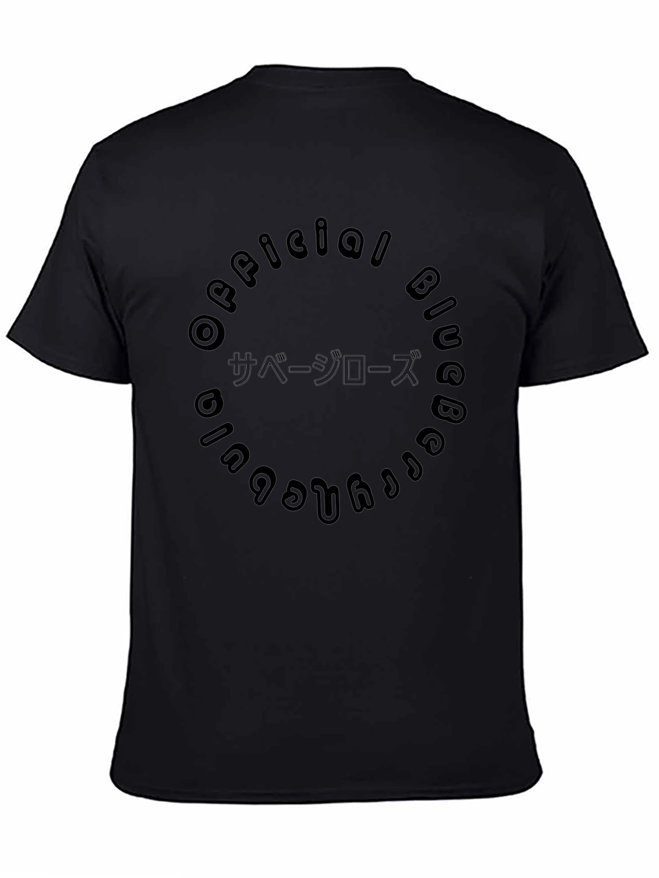 Official Blueberry Bulldog Tee - Black