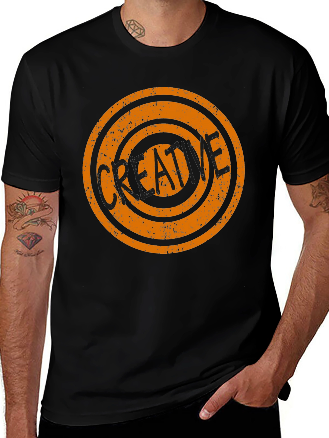 Creative Target Graphic Tee