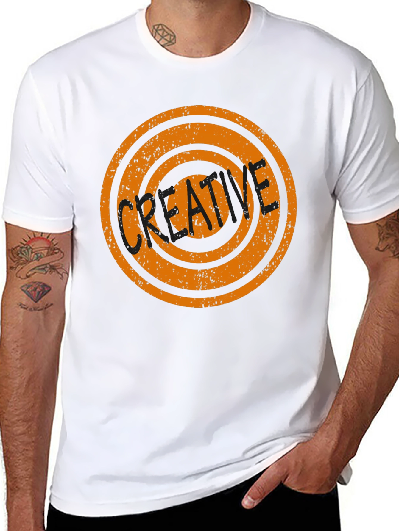 Creative Target Graphic Tee