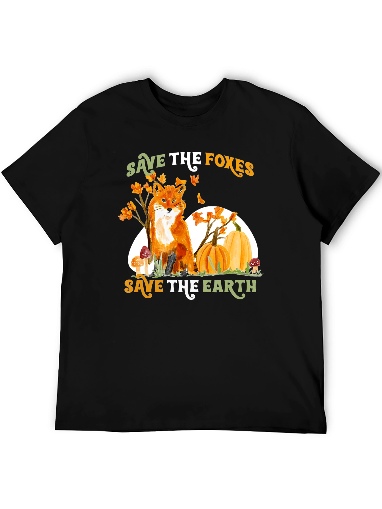Save the Foxes T-Shirt - Earth Friendly Tee