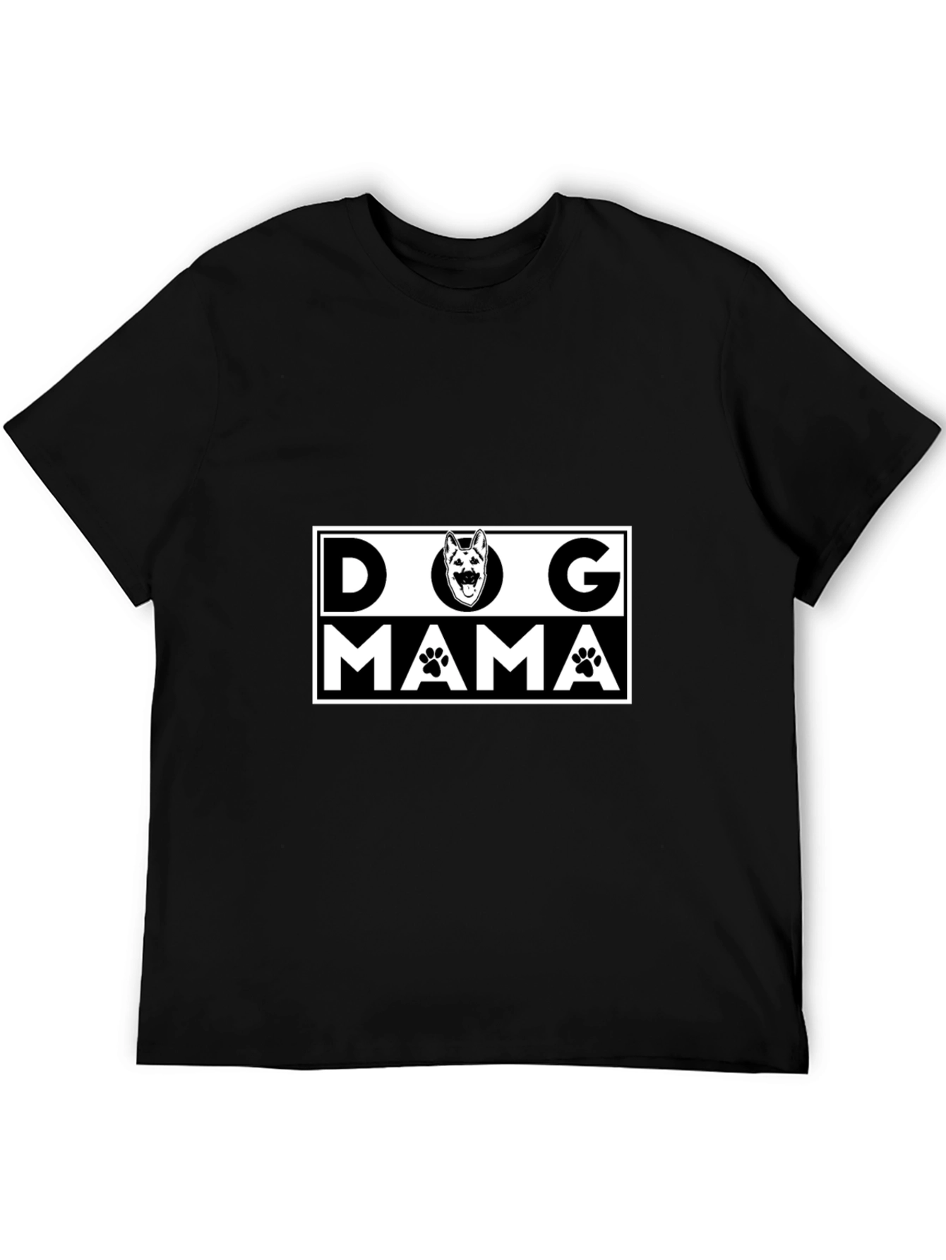 Dog Mama Graphic Tee - Cute Pet Lover Shirt