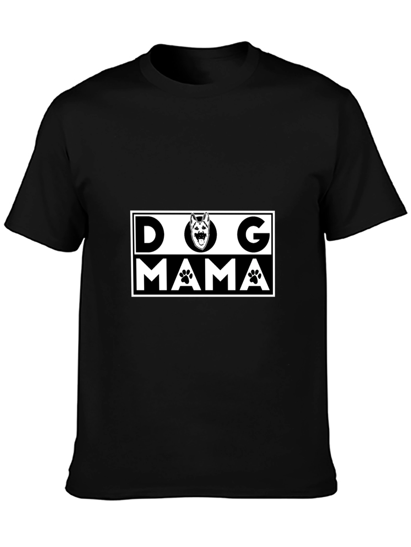 Dog Mama Graphic Tee - Cute Pet Lover Shirt