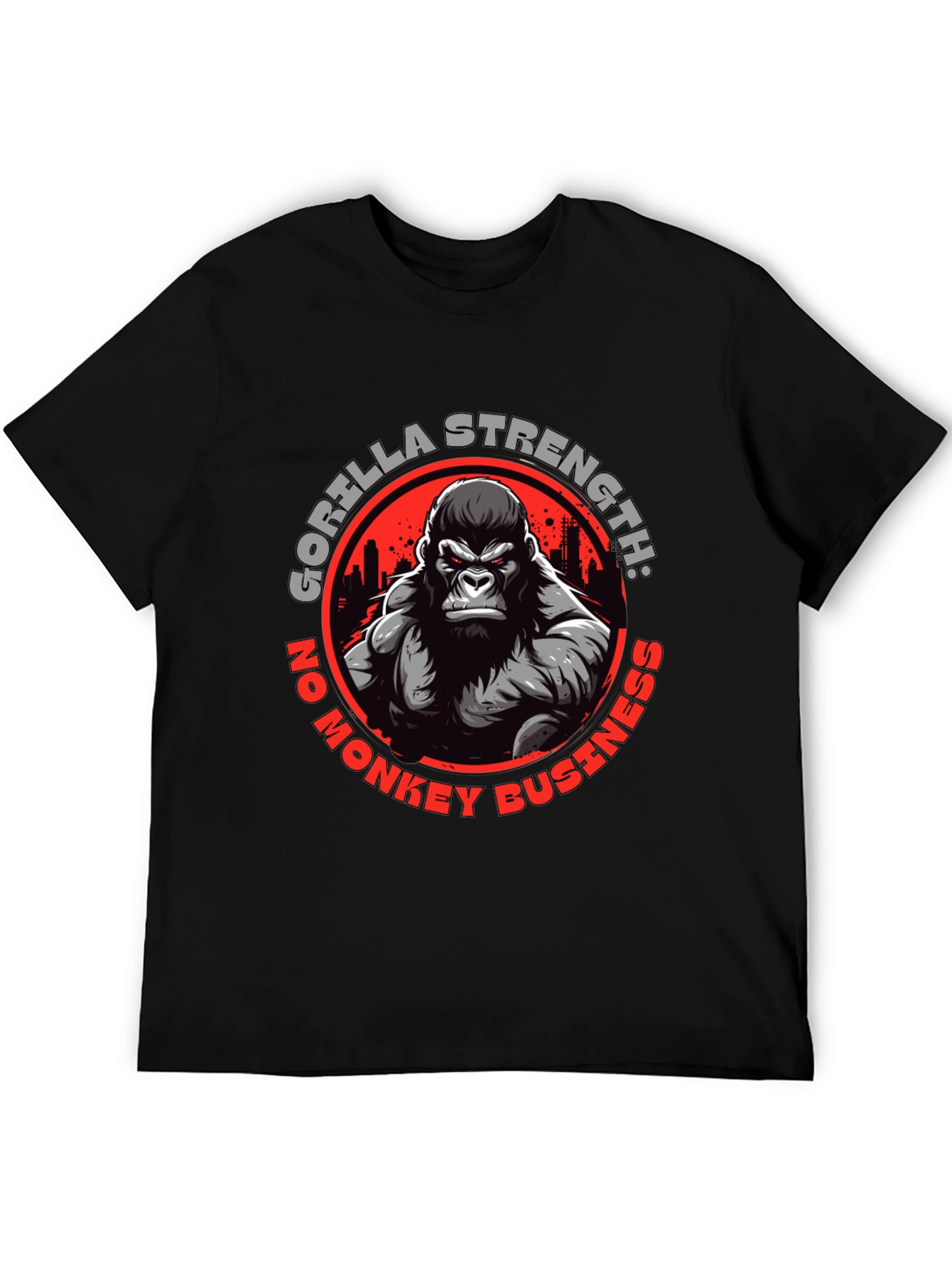 Gorilla Strength Graphic T-Shirt