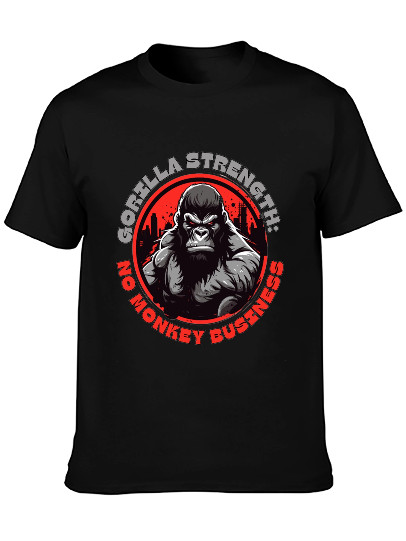 Gorilla Strength Graphic T-Shirt