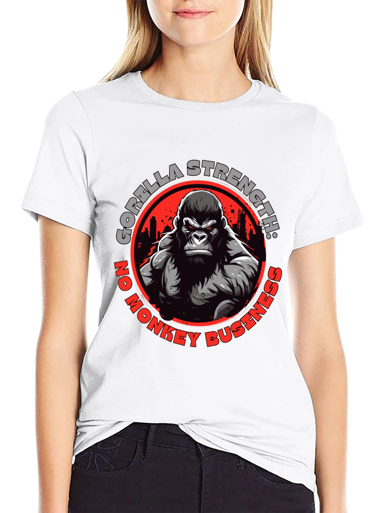 Gorilla Strength Graphic T-Shirt