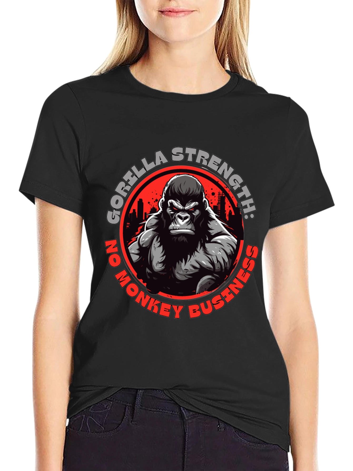 Gorilla Strength Graphic T-Shirt