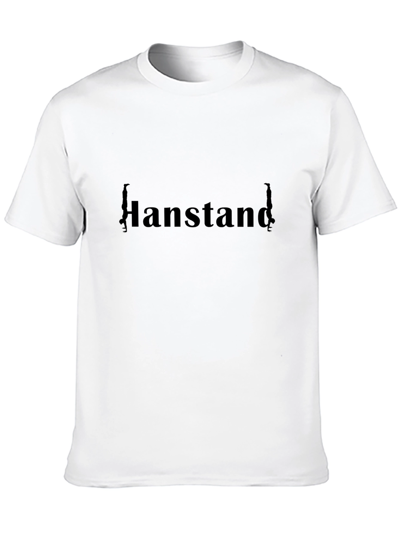 Hanstand Graphic Print Black T-Shirt