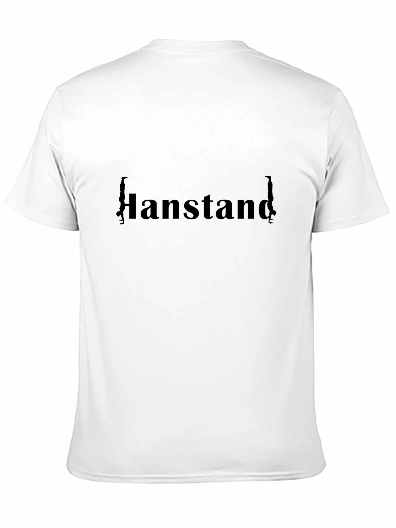 Hanstand Graphic Print Black T-Shirt