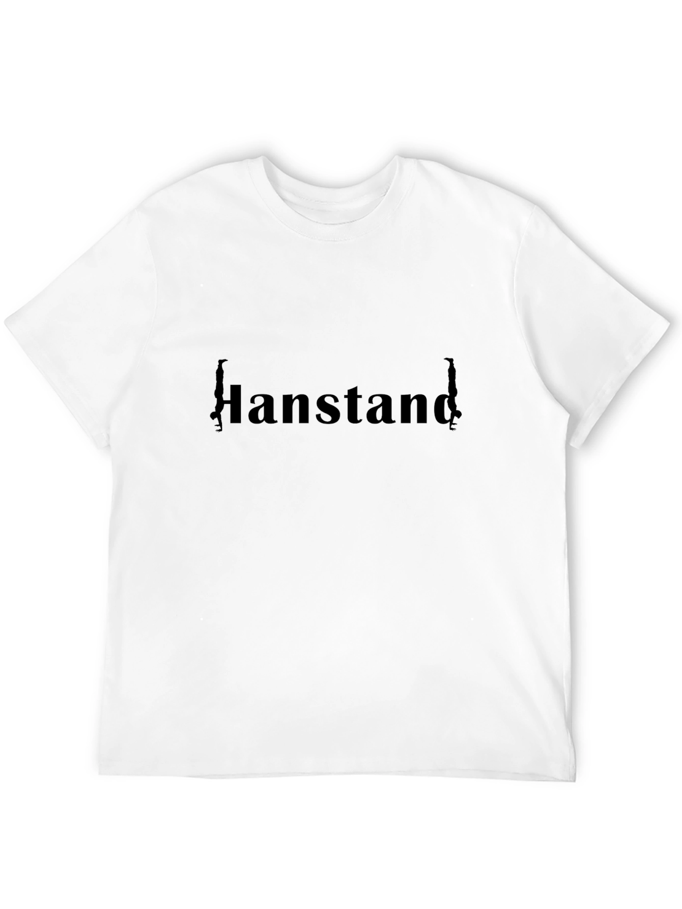 Hanstand Graphic Print Black T-Shirt