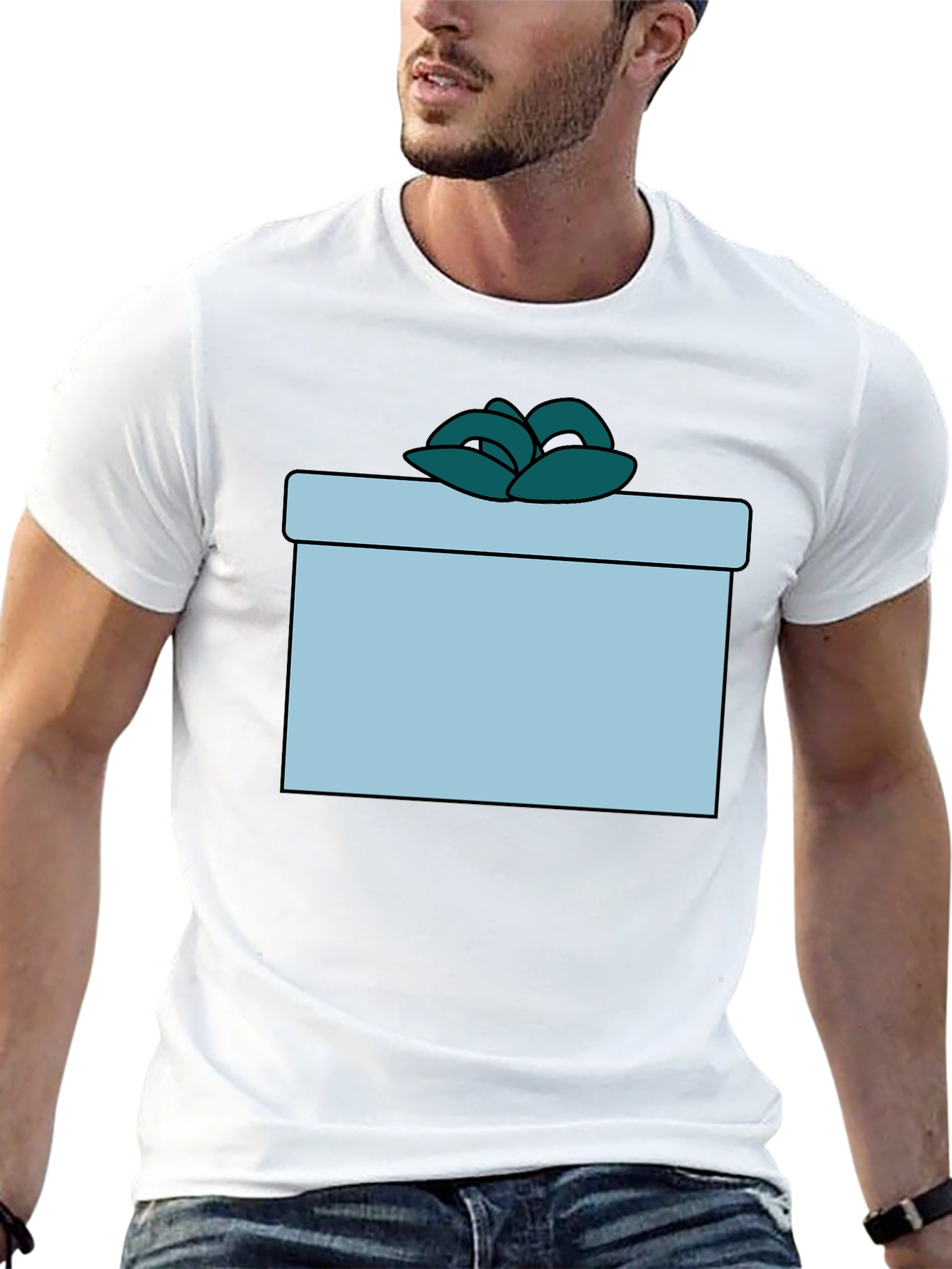 Present Graphic Tee - Stylish & Comfortable
