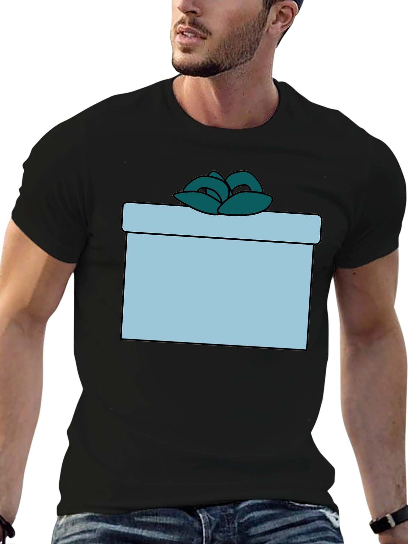 Present Graphic Tee - Stylish & Comfortable
