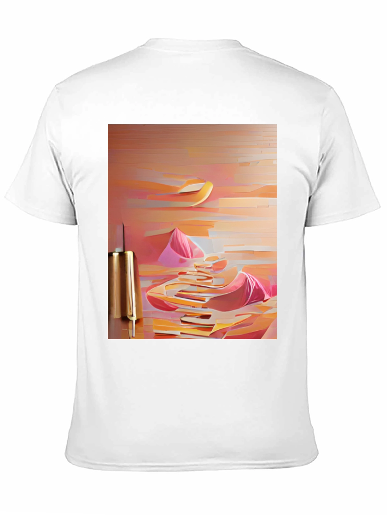 Abstract Art Black T-Shirt - Modern Graphic Tee