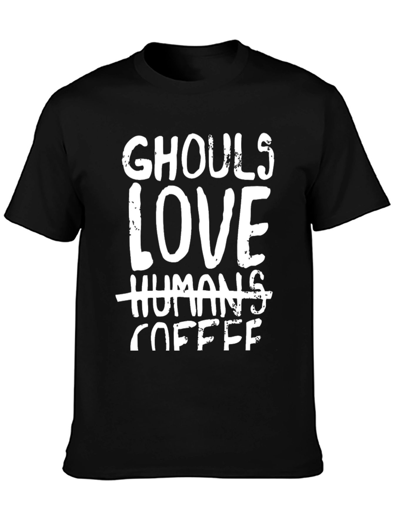 Ghouls Love Coffee T-Shirt - Funny Halloween Tee