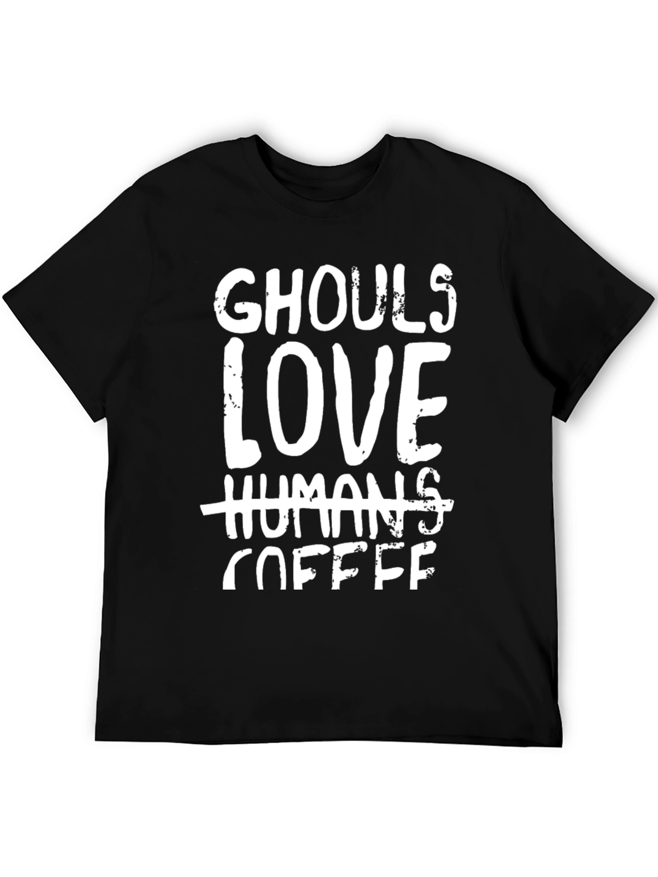 Ghouls Love Coffee T-Shirt - Funny Halloween Tee
