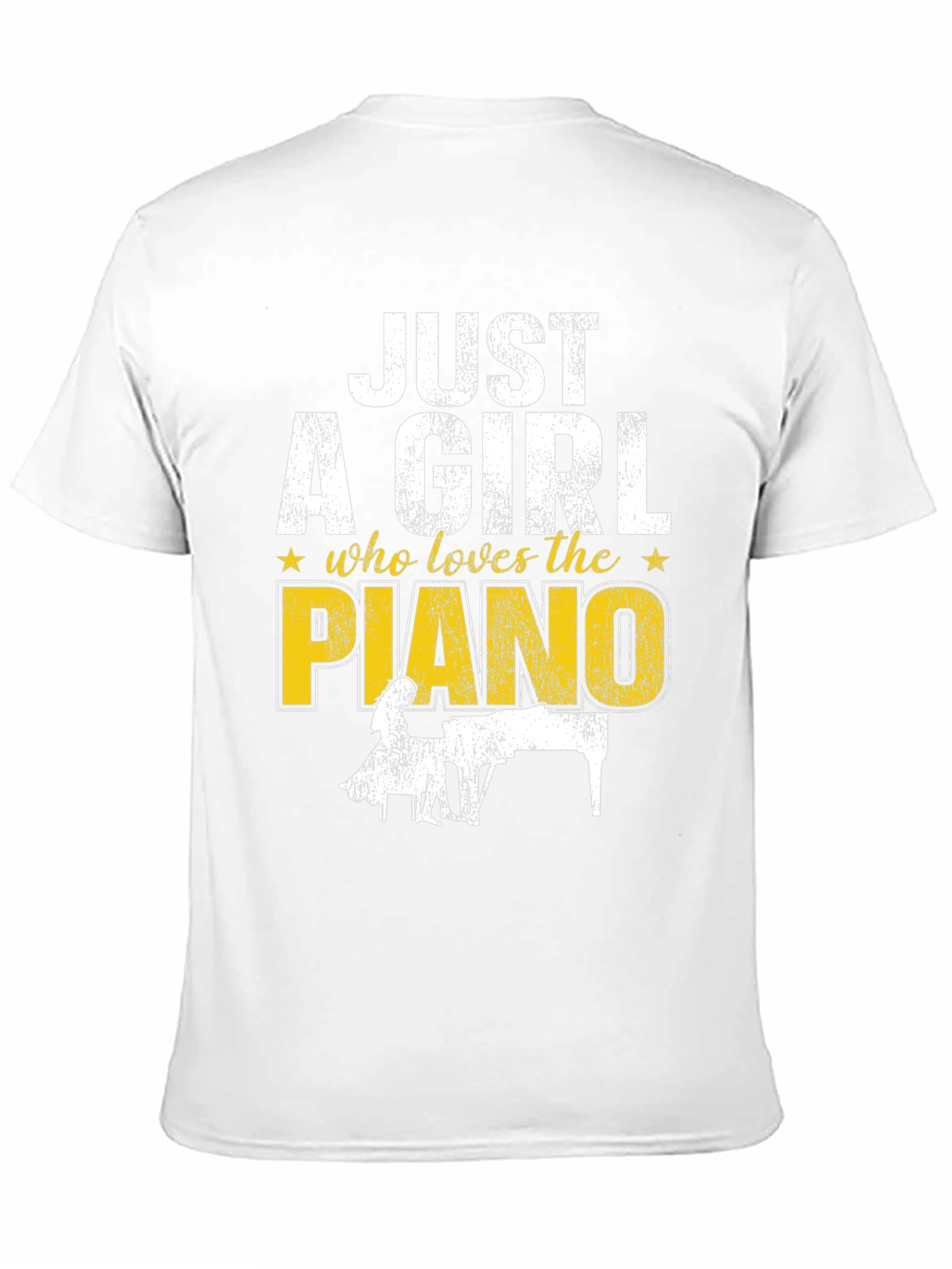 Just A Girl Who Loves The Piano T-Shirt