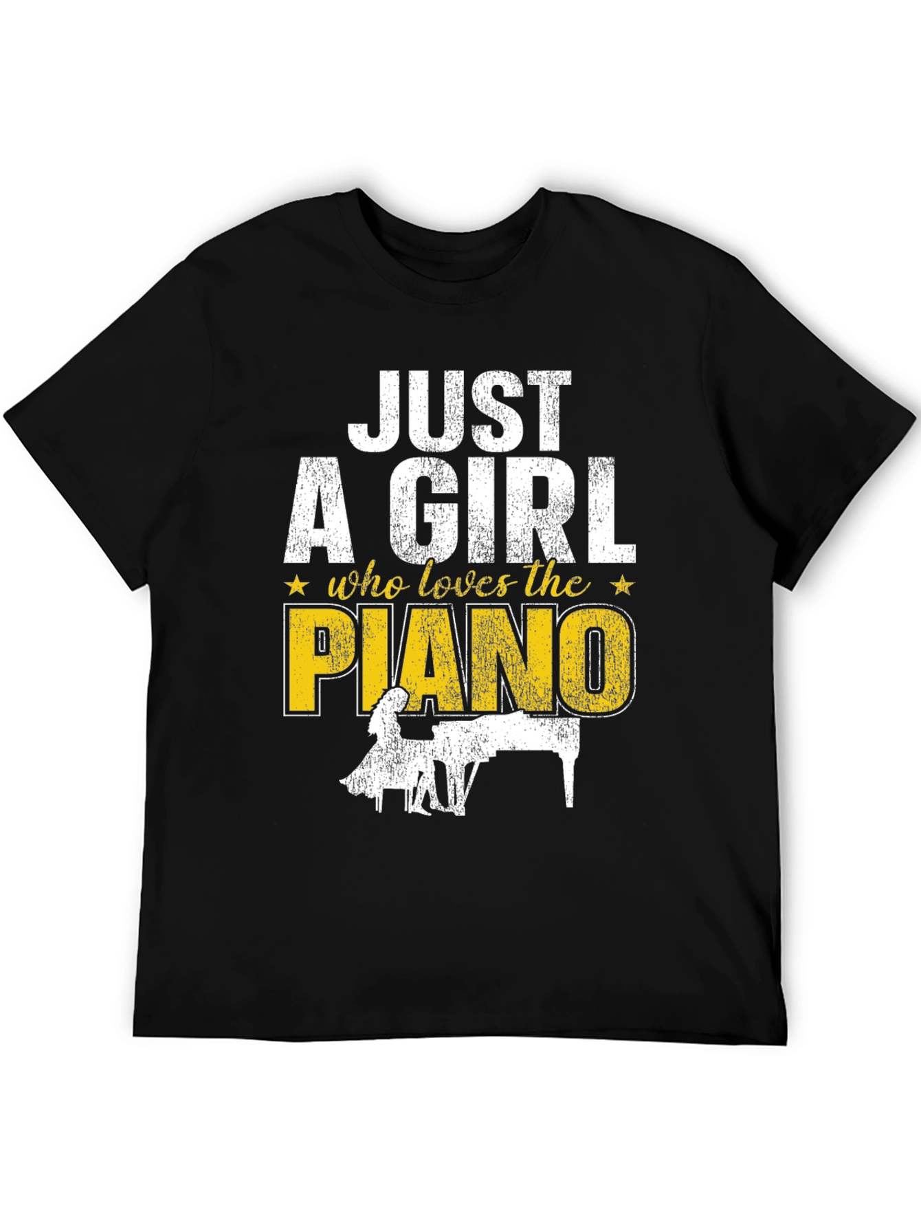 Just A Girl Who Loves The Piano T-Shirt