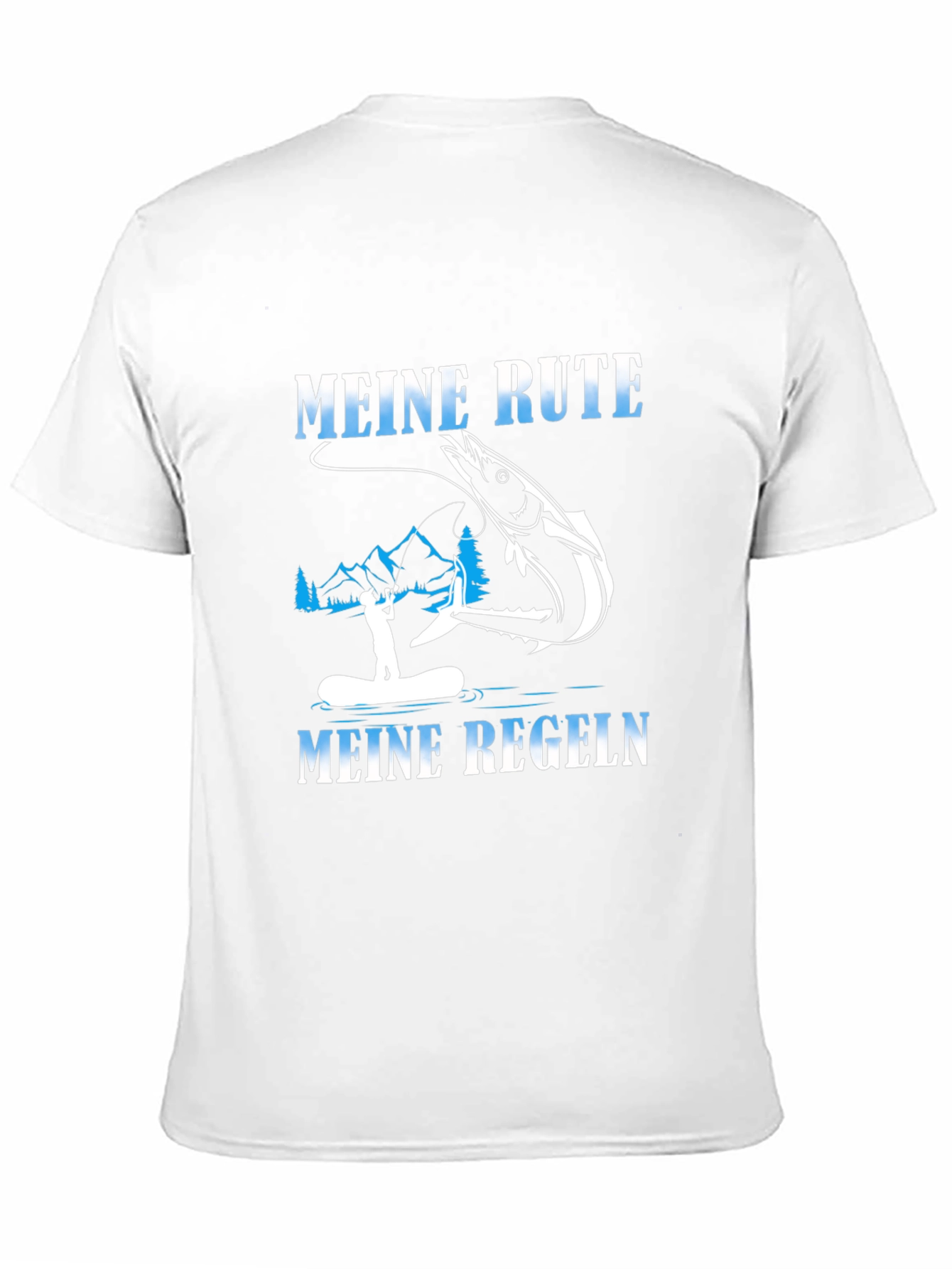 Meine Rute Meine Regeln Fishing T-Shirt