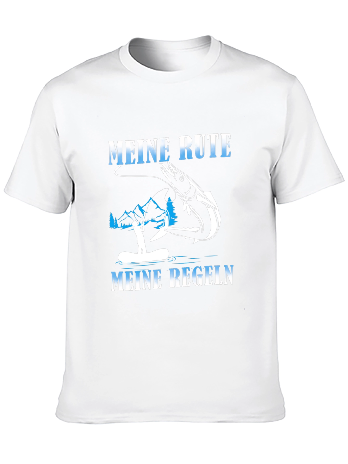 Meine Rute Meine Regeln Fishing T-Shirt