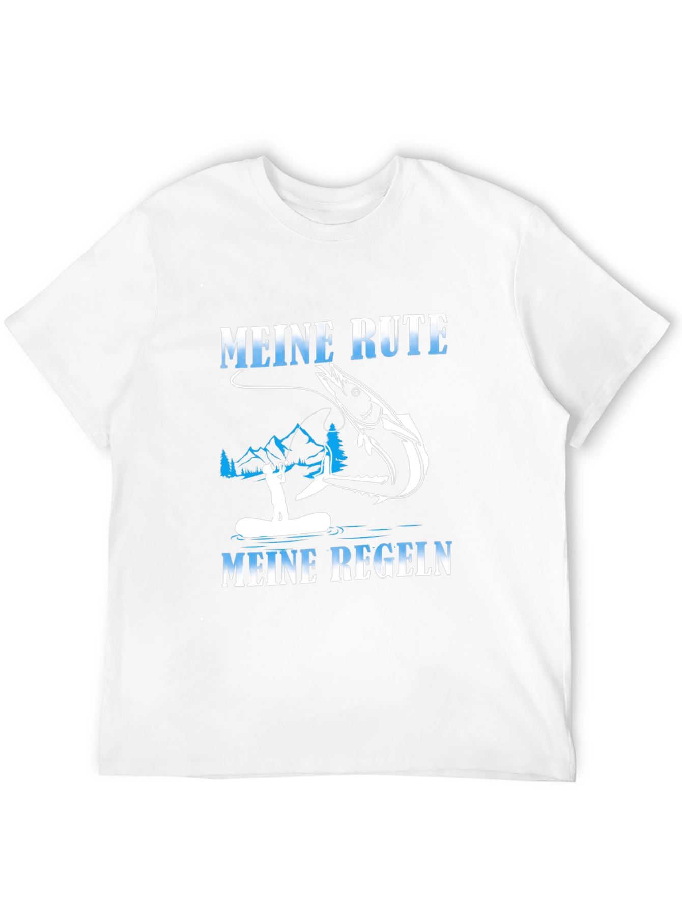 Meine Rute Meine Regeln Fishing T-Shirt