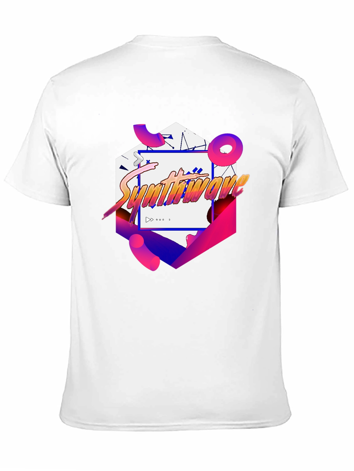 Synthwave Graphic Tee - Retro 80s Style