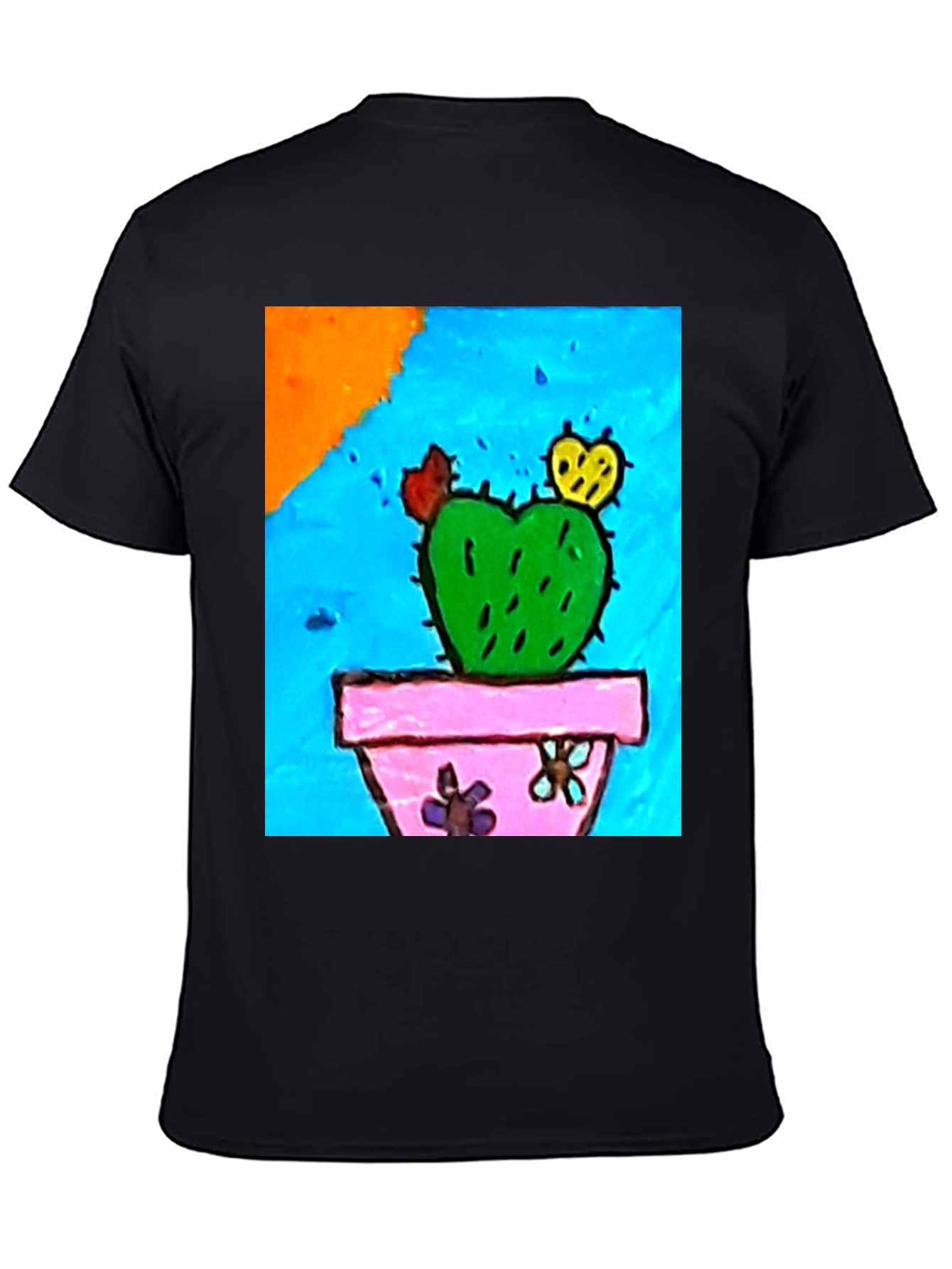 Quirky Cactus Graphic T-Shirt
