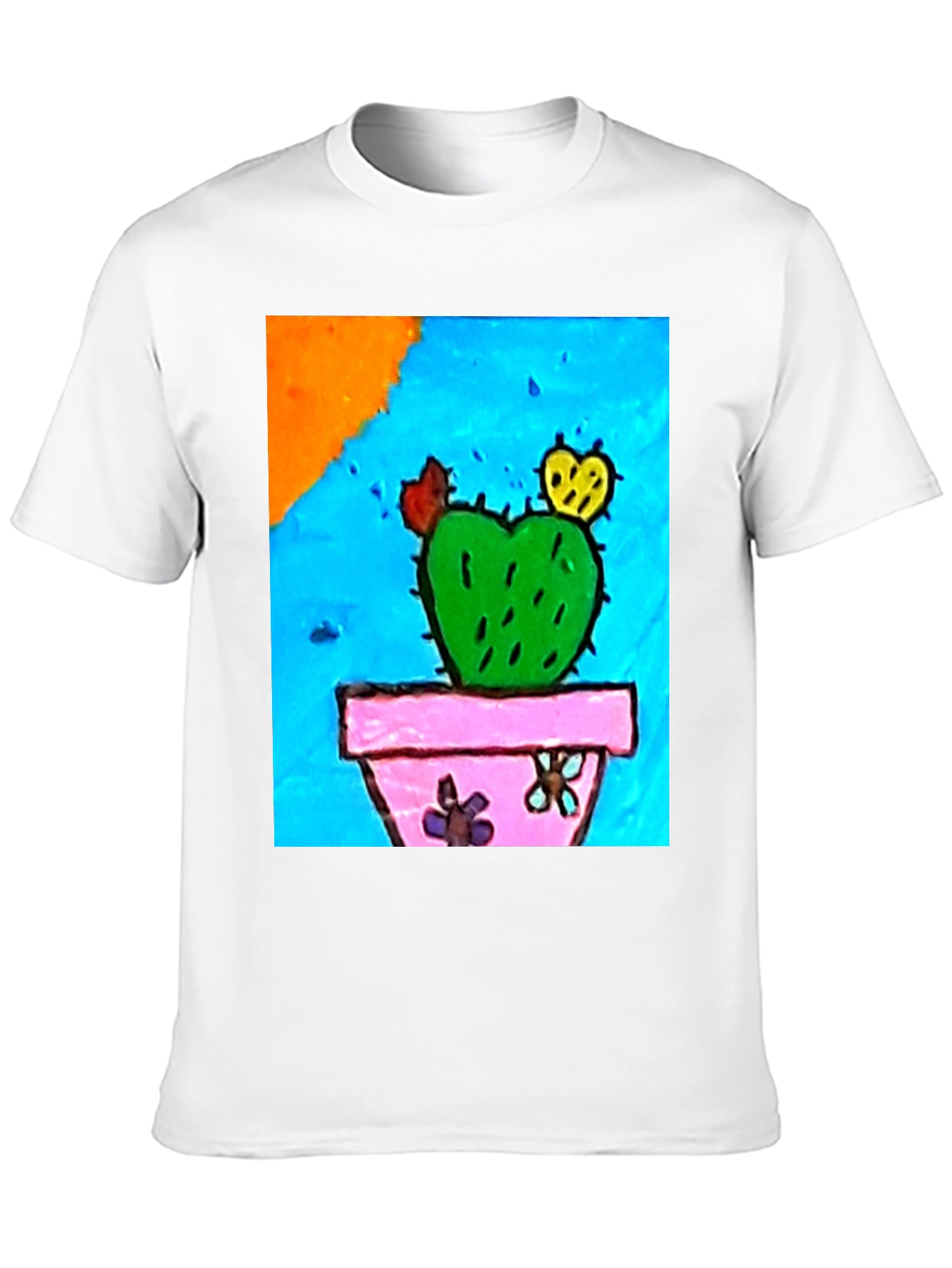 Quirky Cactus Graphic T-Shirt
