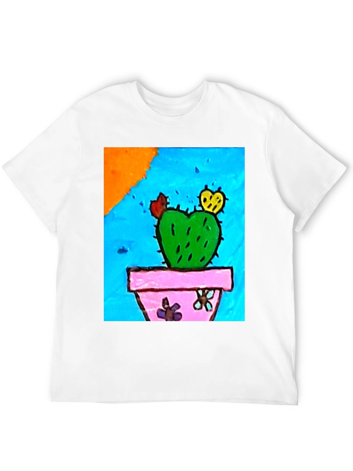 Quirky Cactus Graphic T-Shirt